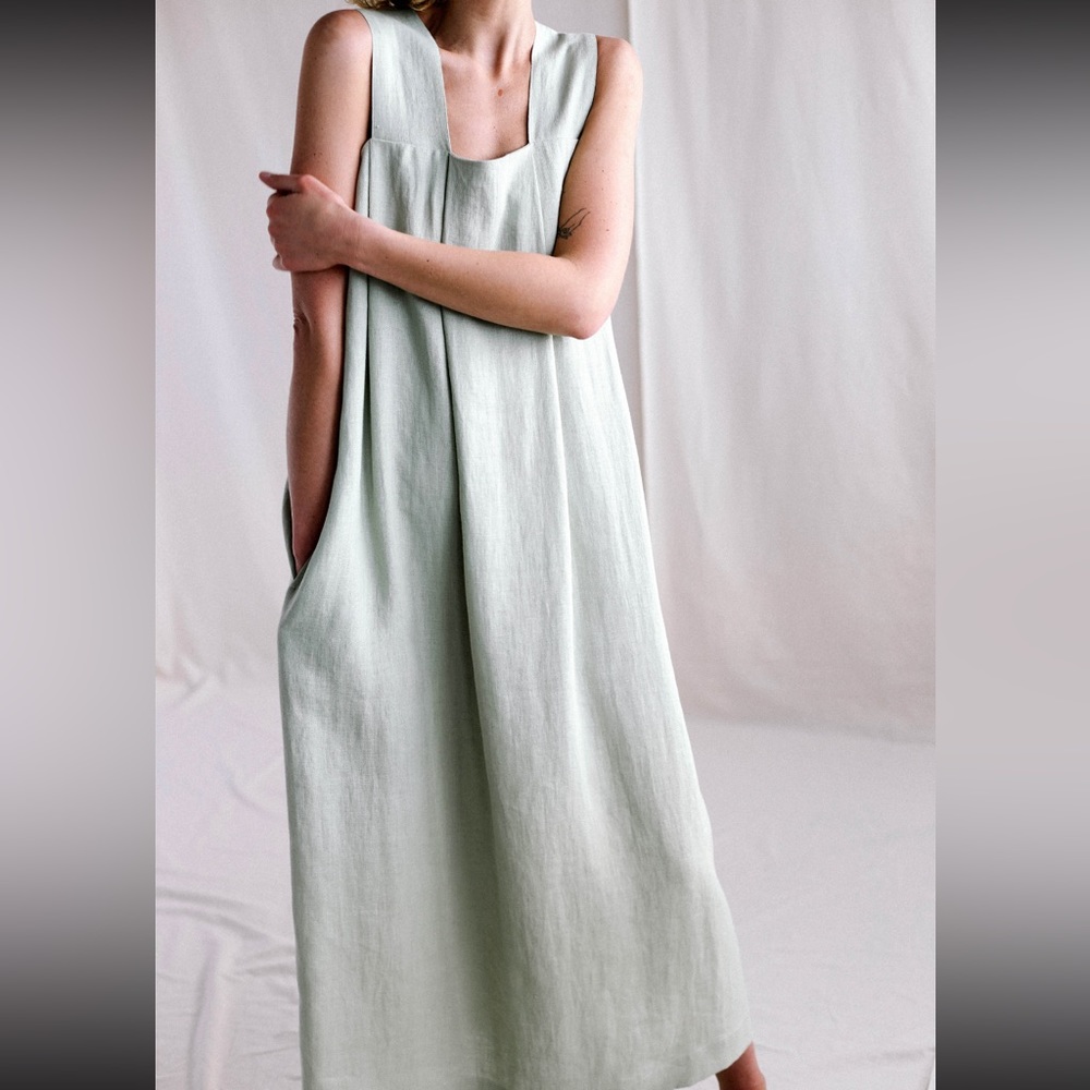 Elegant Mint Green Maxi Dress